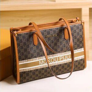 Cowhide Genuine Leather Tote Bag